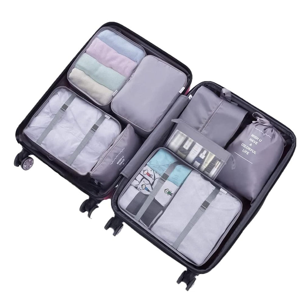 8-teiliges Reise-Organizer-Set